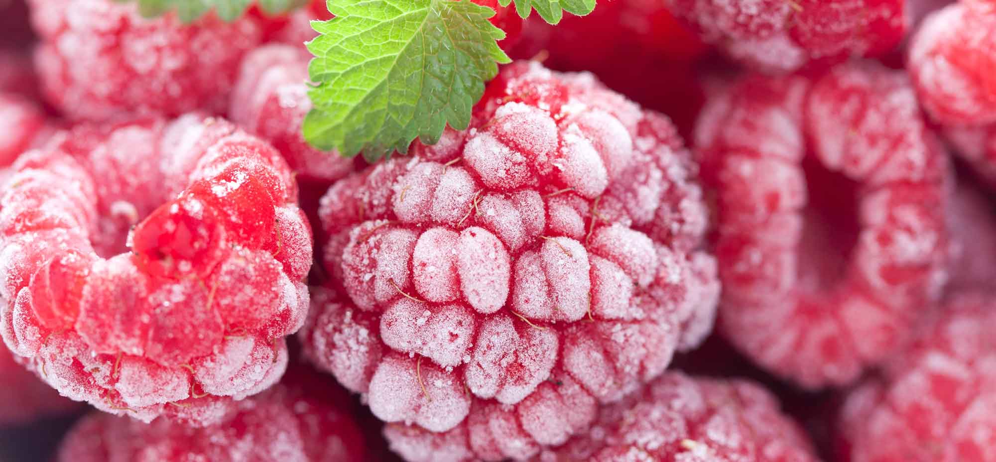 image of frozen berries
